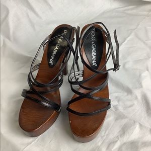 Vintage D&G platform heels